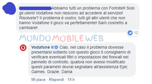 Vodafone Fortnite