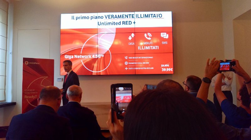 Vodafone 10 Gennaio Unlimited