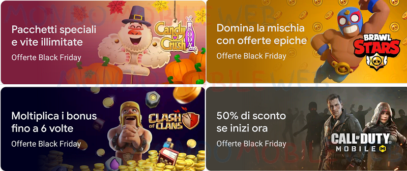 Sconti Cyber Week TIM Google Play Store