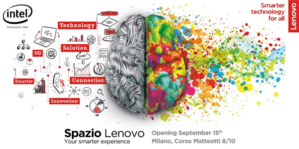 Opening event spazio lenovo a Milano