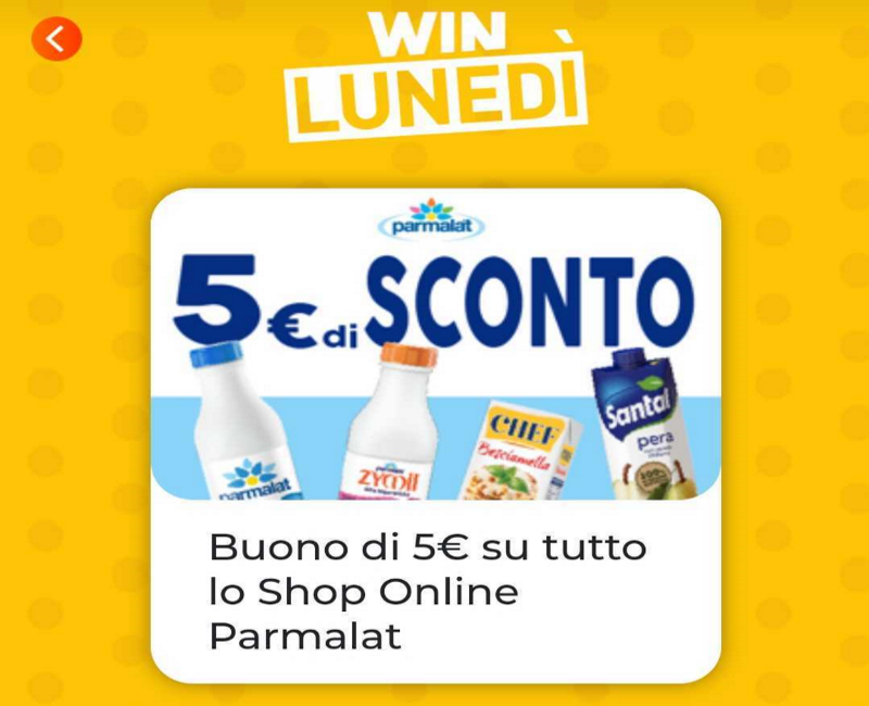 WindTre WinDay: codice sconto di 5 euro per tutti sullo shop online  Parmalat - , News, Telefonia