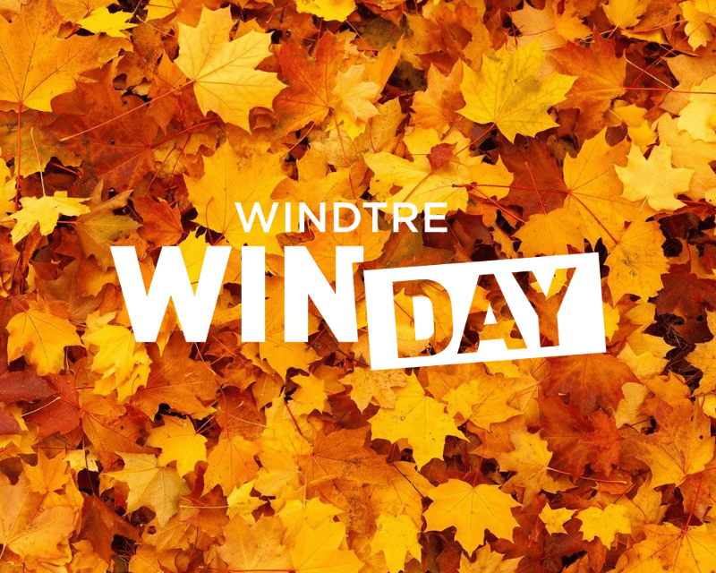NOW Pass Cinema WINDTRE WinDay autunno