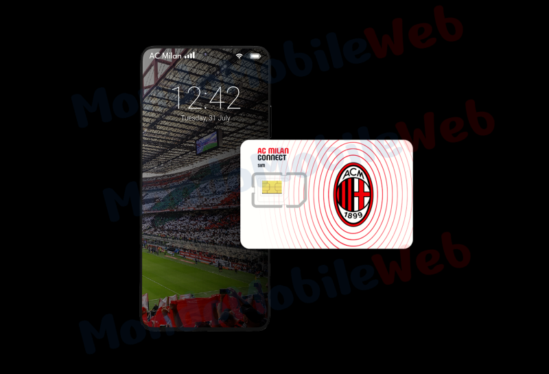 AC Milan Connect SIM AfinnaOne