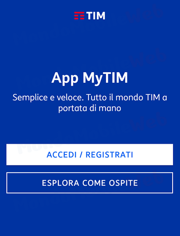 TIM app MyTIM