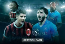 DAZN Milan Napoli gratis