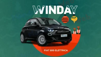 WINDTRE WinDay Natale 2024 Fiat 500e